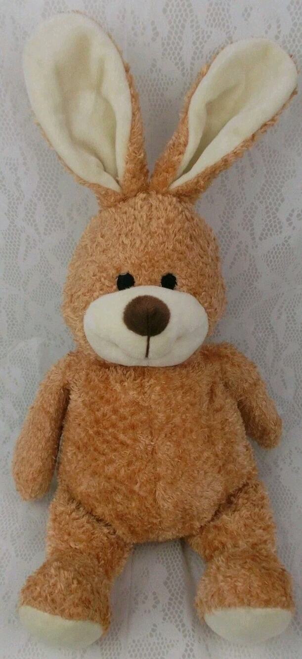 Mai Toi Bunny Plush Rabbit Brown Tan White Easter 17" Stuffed Animal Toy Doll